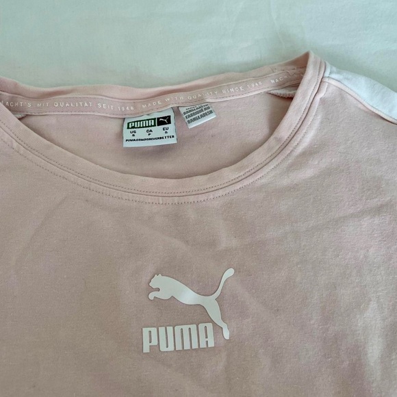 Vintage Pink Baby Tee PUMA - Picture 4 of 4